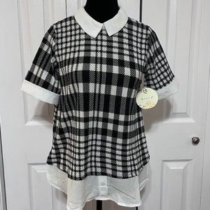 Misia collared shirt size medium